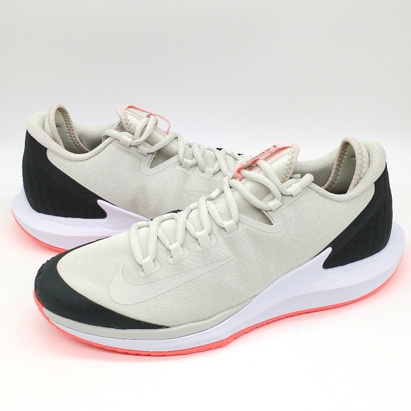 Nike Other - Nike Court Air Zoom Zero HC Light Bone Sneakers 10